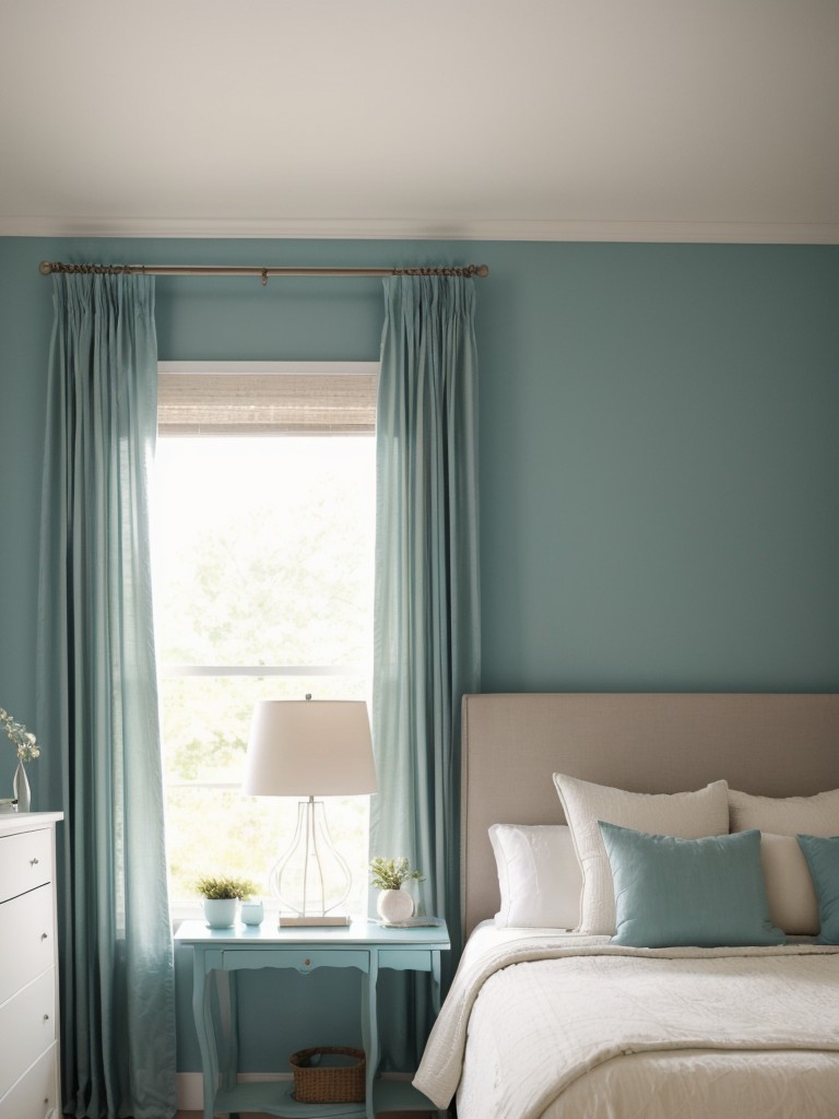 Tranquil Teal Bedroom: Get Inspired for Your Apartment!