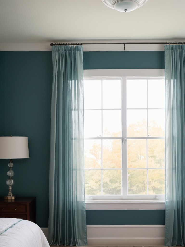 Stunning Teal Bedroom Decor: Chic & Sophisticated Apartment Vibes!