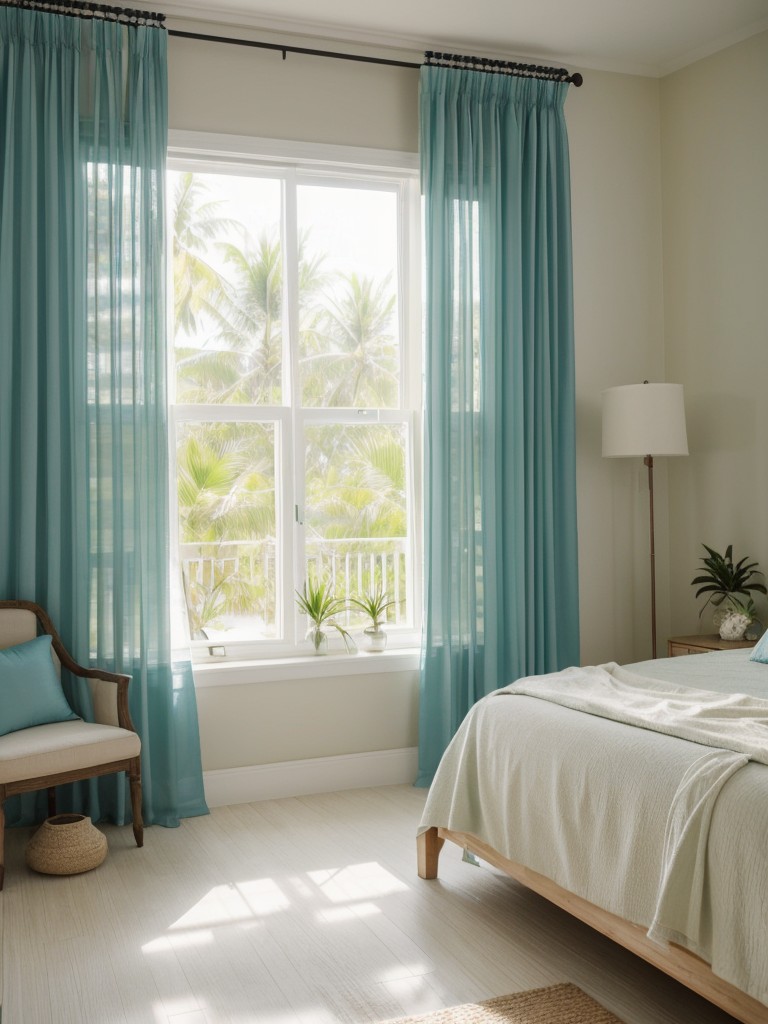 Tropical Vibes: Transform Your Bedroom with Teal Decor