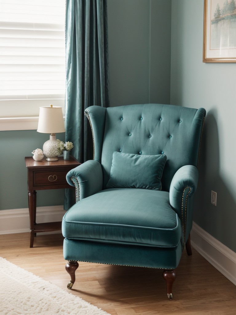 Timeless Teal: Vintage-Inspired Apartment Charm