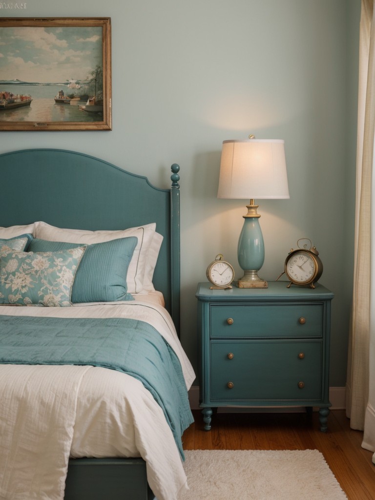 Vintage Teal Apartment Charm: Timeless Decor Ideas!