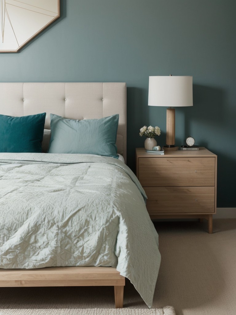 Naturally Chic: Gender-Neutral Teal Bedroom