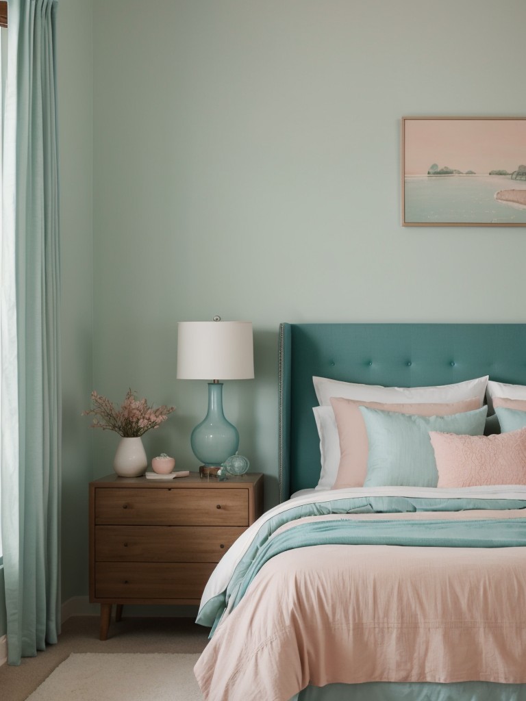 Tranquil Teal: Elevate Your Apartment with Natural Elements