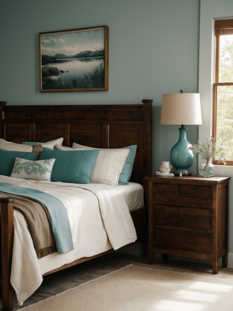 Transform Your Apartment into a Serene Teal Sanctuary