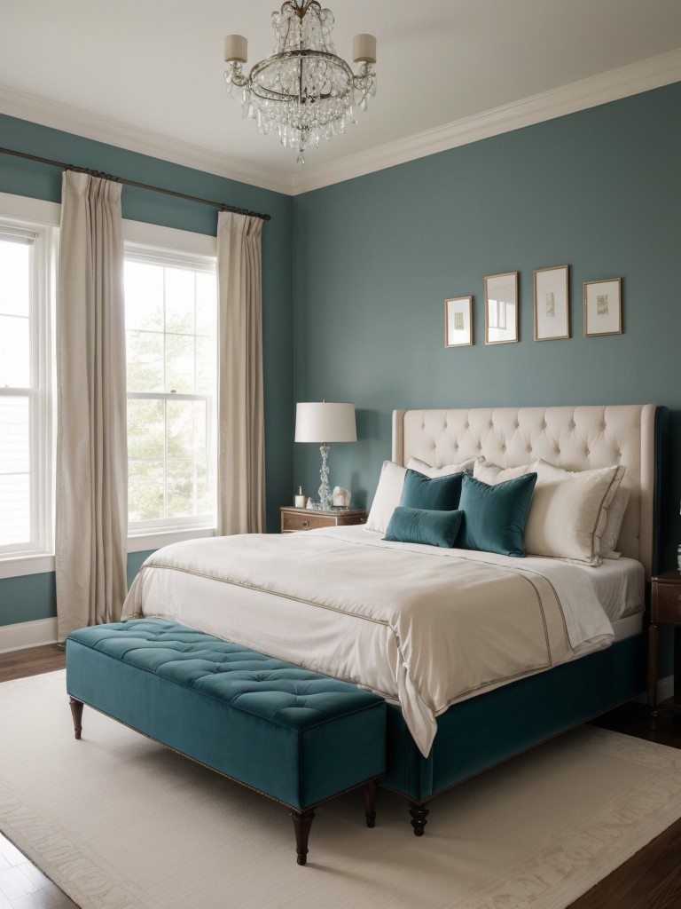 Create a Timeless & Serene Bedroom Retreat with Teal Decor