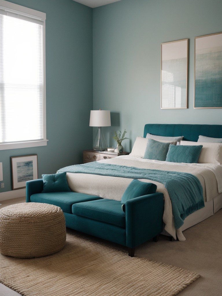 Chic Teal Apartment: Gender-Neutral Decor Ideas!