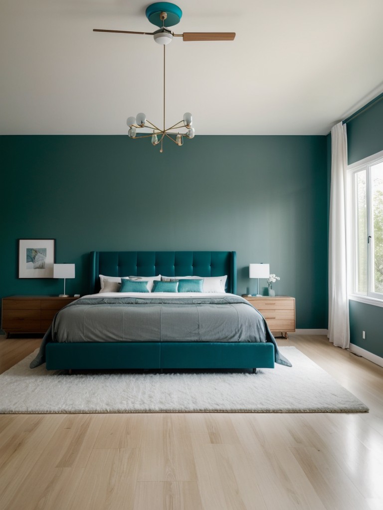 Gender-Neutral Teal Bedroom Decor: Minimalist & Chic!