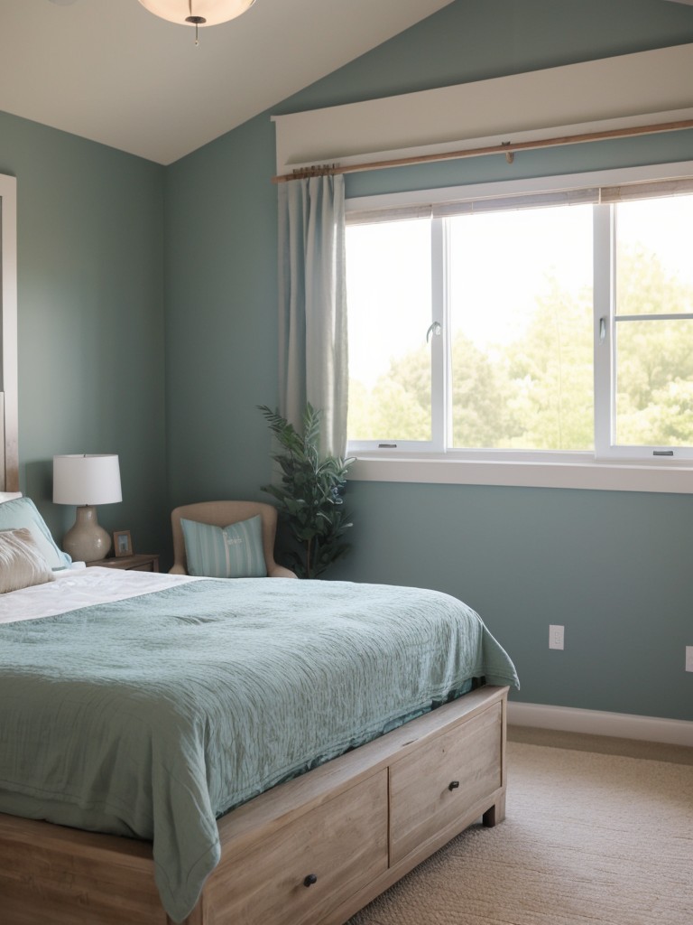 Transform Your Apartment into a Serene Oasis with Teal Bedroom Decor