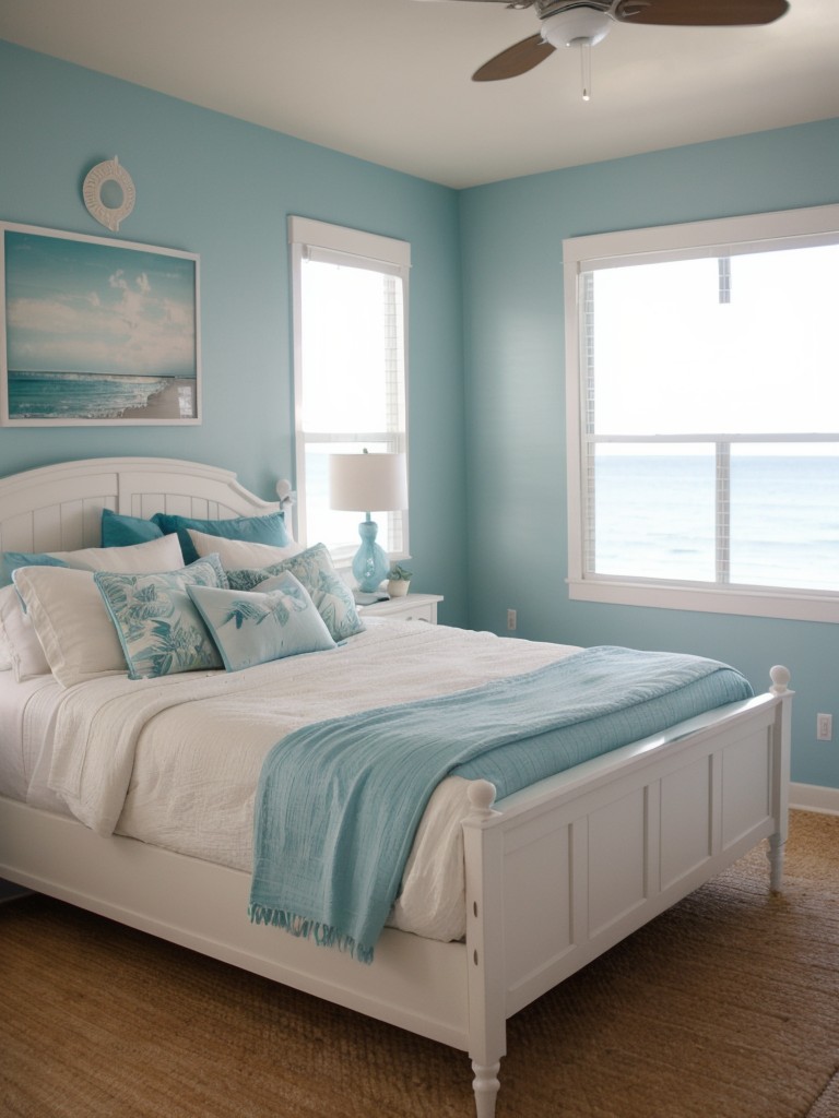 Coastal Chic: Transform Your Bedroom with Teal Decor