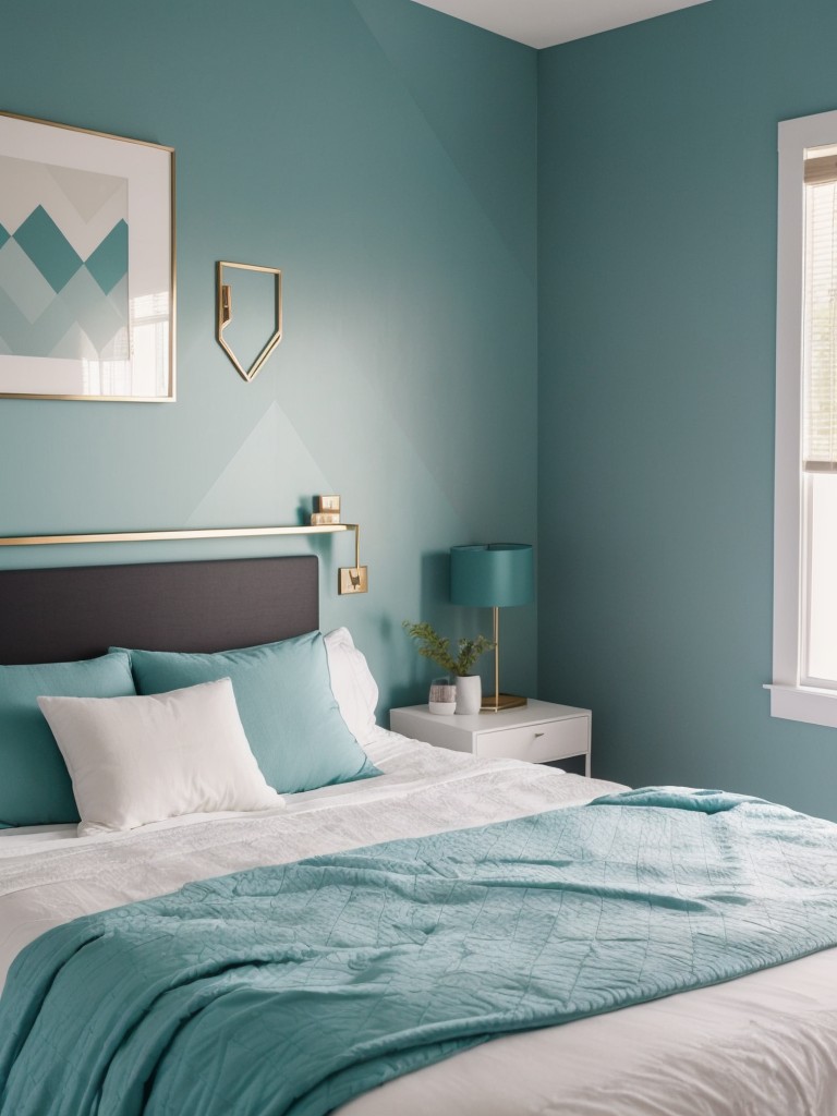 Moody to Vibrant: Teal Bedroom Transformation!