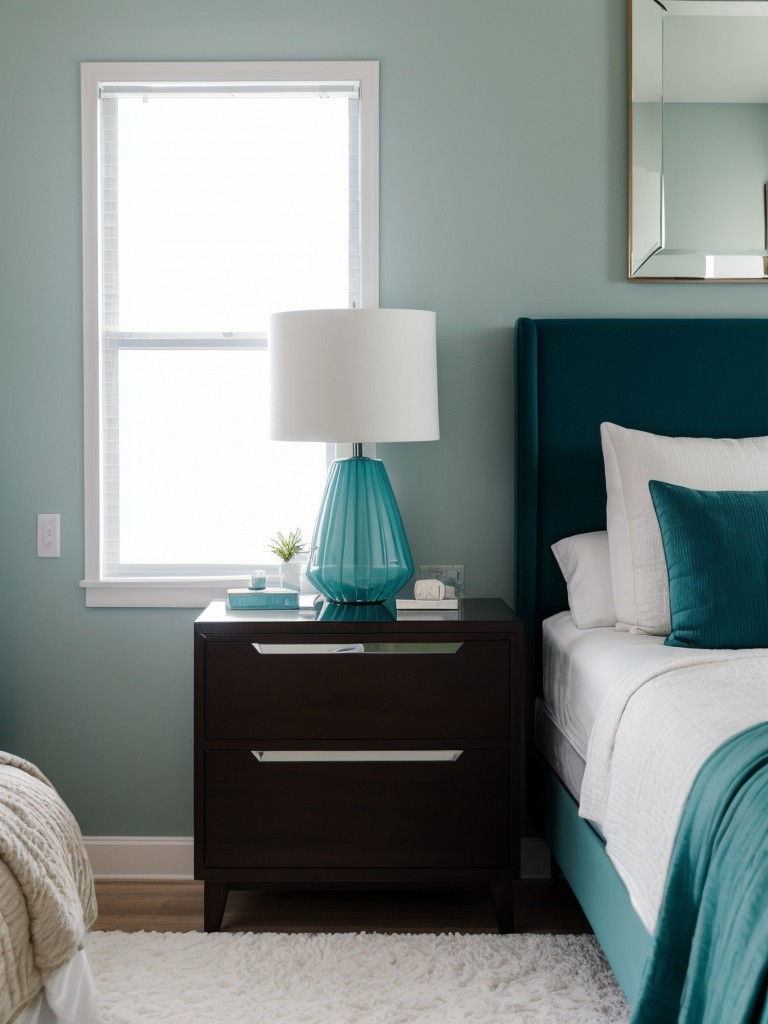 Teal Bedroom Decor: Modern & Space-Enhancing Apartment Ideas