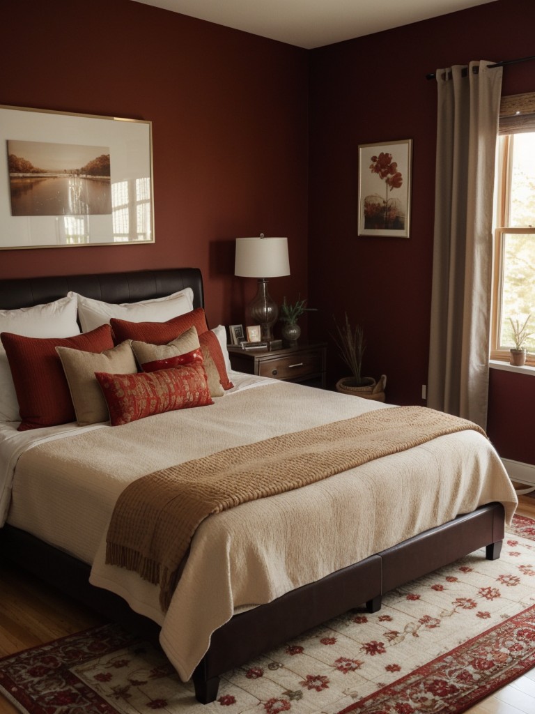 Cozy Bedroom Ideas: Embrace Warmth with Red Tones