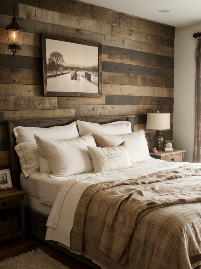 Rustic Farmhouse Red Bedroom Ideas: Cozy & Inviting Apartment Inspiration