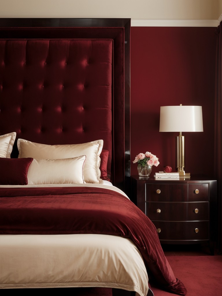 Passionate and Luxurious: Red Bedroom Inspiration.