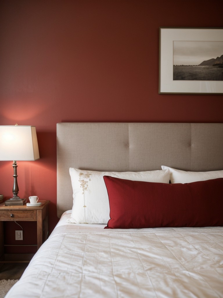 Transform Your Apartment with Stylish Red Bedroom Decor