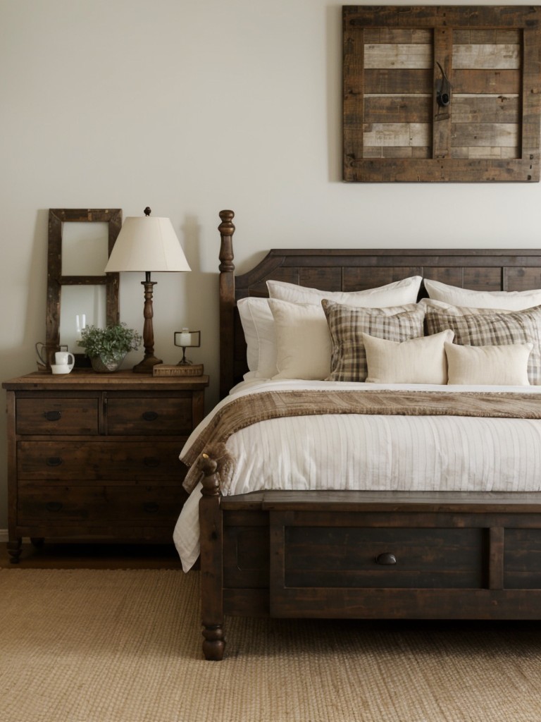 Farmhouse Chic: Create a Cozy Red Retreat for your Bedroom