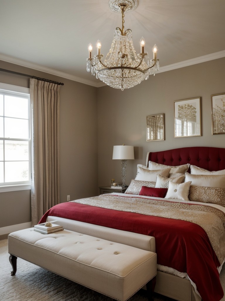 Transform Your Bedroom with a Statement Chandelier