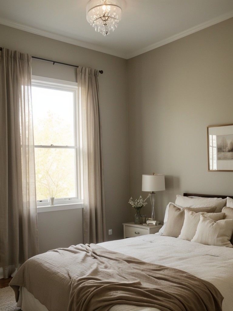 Elevate Your Bedroom with Sheer Curtains: Bring in Natural Light & Cozy Vibes.