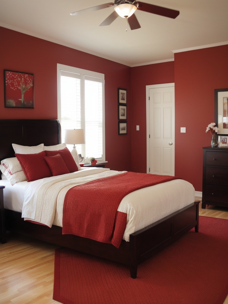 Love Nest Vibes: Personalize Your Apartment with Romantic Red