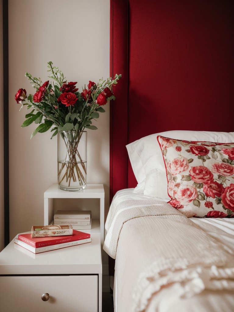 Love Nest Vibes: Upgrade Your Bedroom with Romantic Red Accents