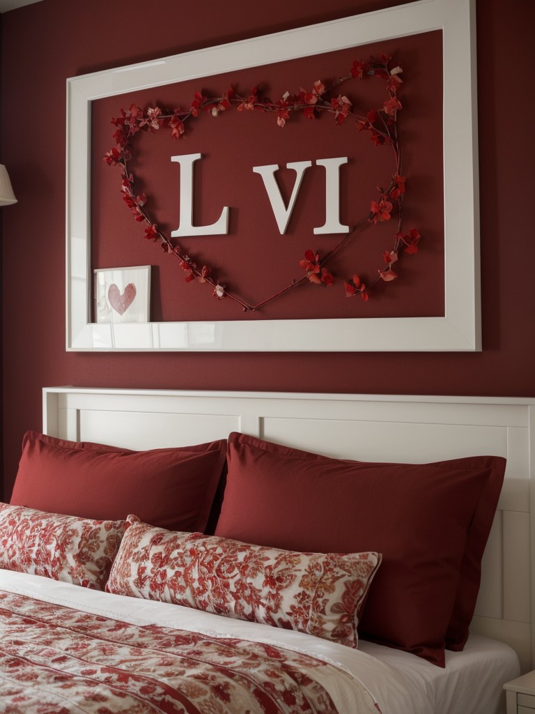 Create a Love Nest: Romantic Red Apartment Vibes