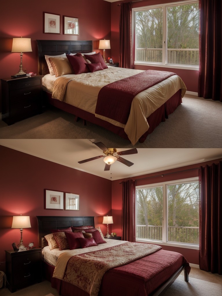 Cozy & Romantic: Transform Your Apartment with Warm Red Hues