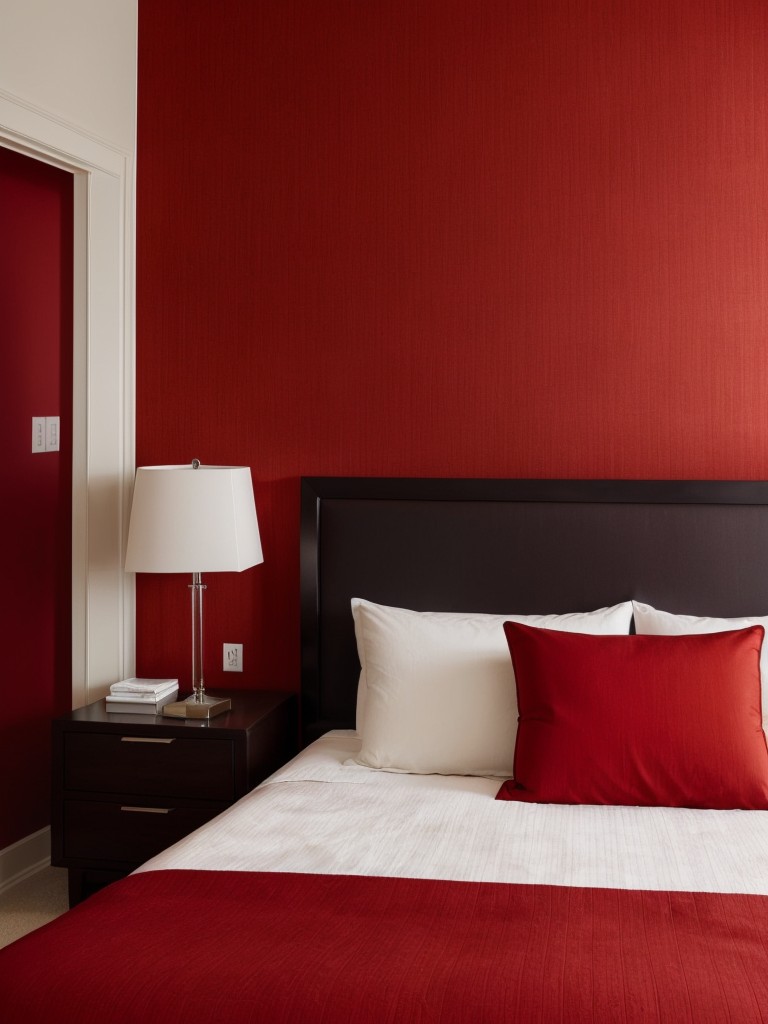 Chic & Modern: Red Bedroom Decor Tips