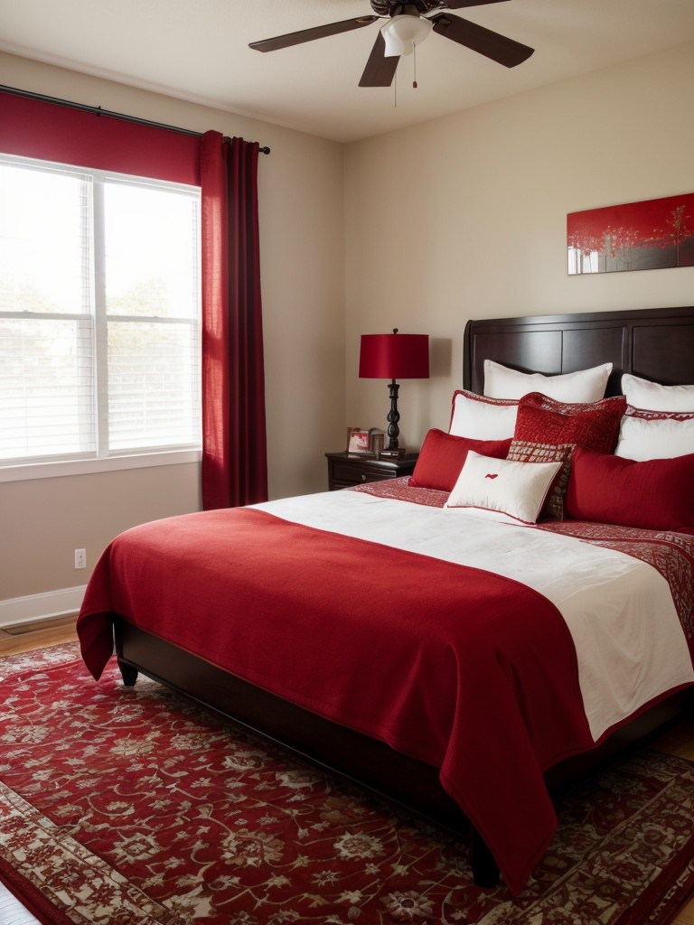 Captivating Crimson: Elevate Your Apartment with Red Bedroom Decor