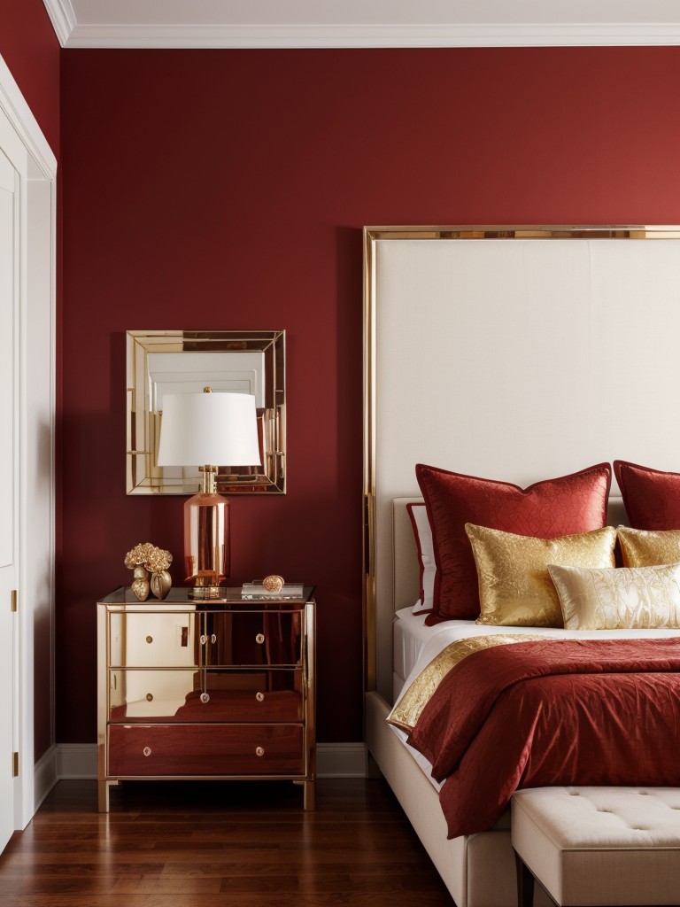 Glamorize Your Bedroom: Stunning Tips with Metallic Accents!