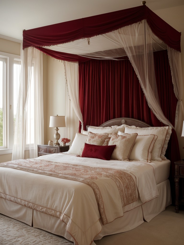 Romantic Red: Glamorous Bedroom Decor Ideas!