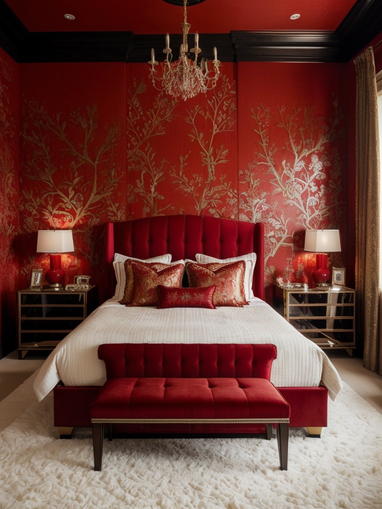 Eclectic Wonderland: Glamorous Bedroom Decor Ideas