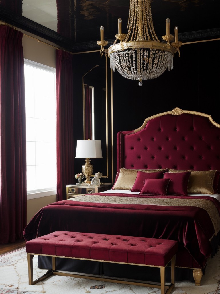 Luxury Living: Dark & Moody Bedroom Decor