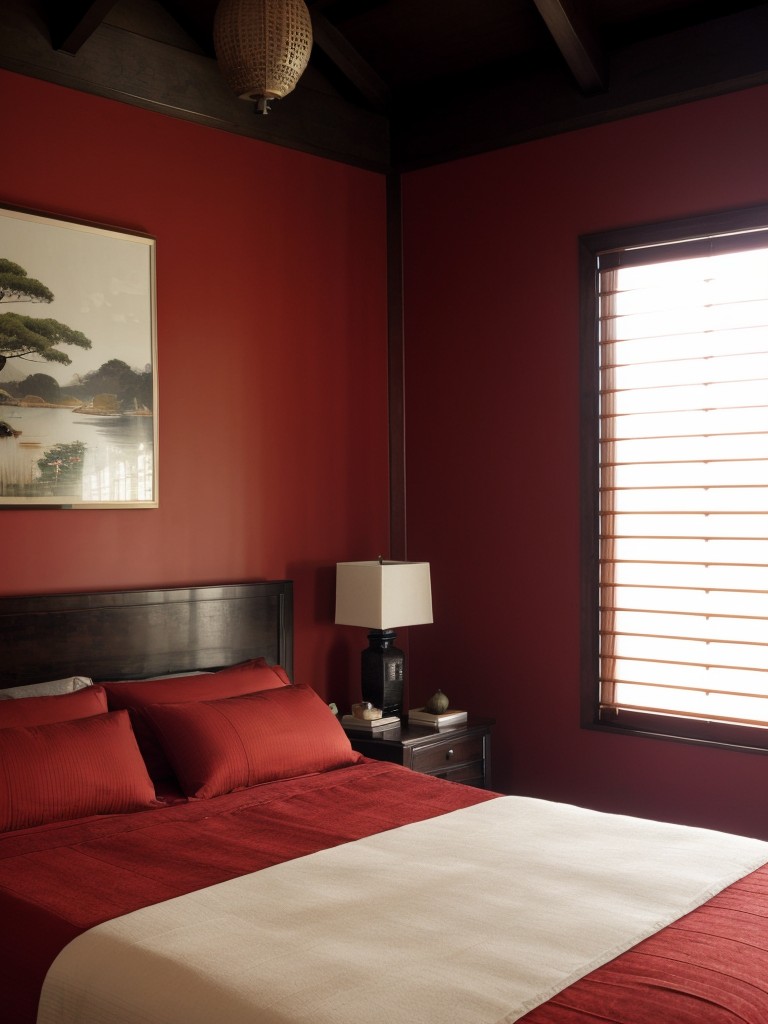 Spice Up Your Apartment with Bold Red Bedroom Decor!