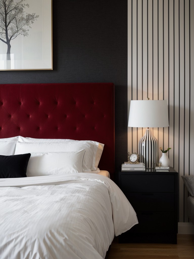 Bold & Timeless: Red Bedroom Decor for a Sophisticated Space