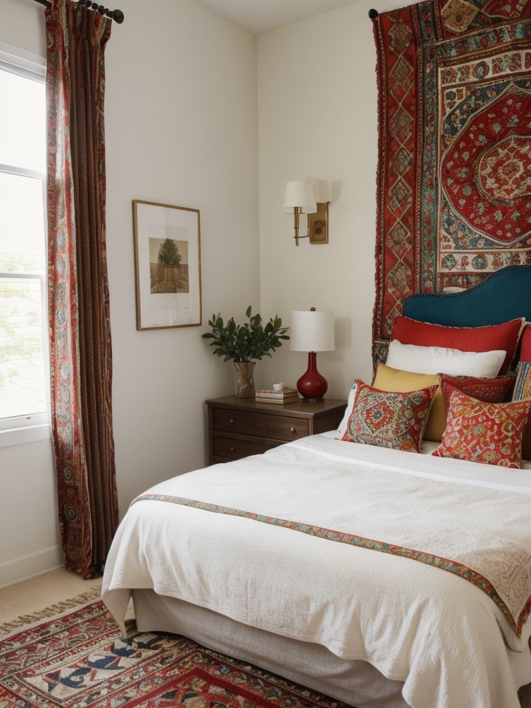 Boho Vibes: Embrace Red Bedroom Decor for an Adventurous Twist!