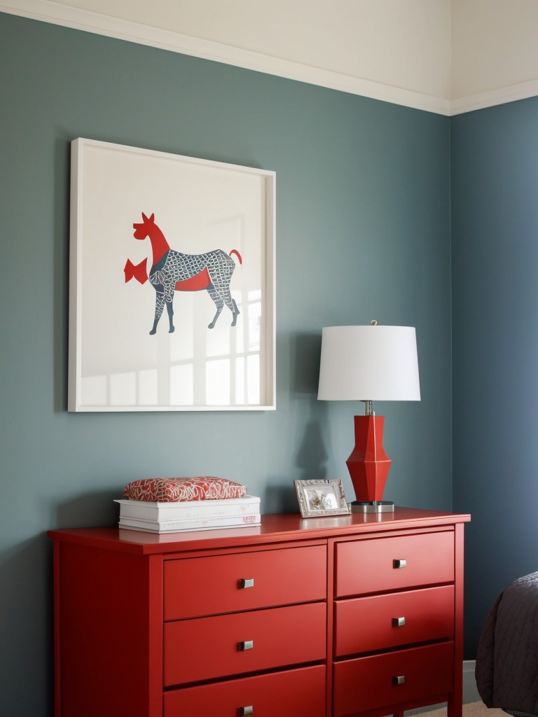 Playfully Chic: Red Bedroom Decor Ideas!