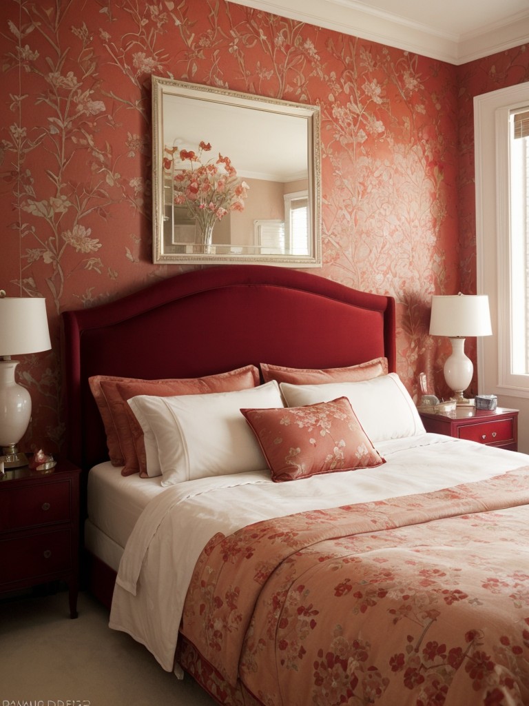 Romantic Red: Inspiring Bedroom Decor Ideas