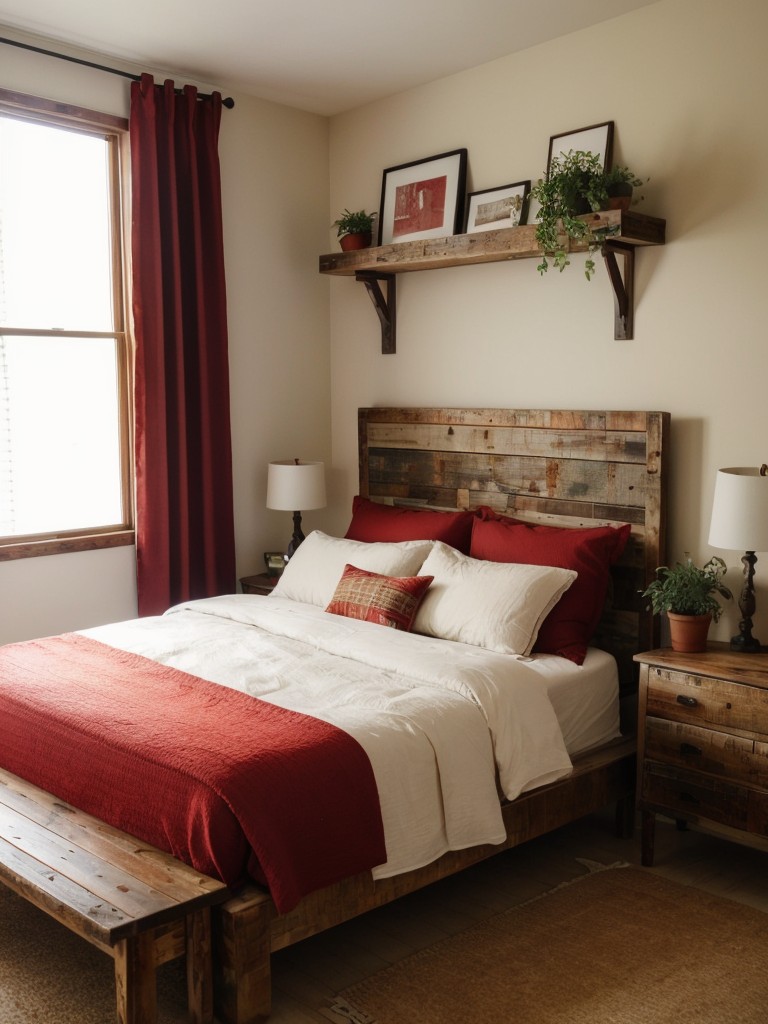 Cozy Up Your Apartment with Red Bedroom Inspiration