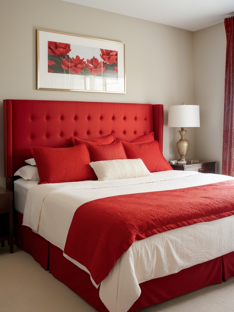 Bold & Beautiful: Red Bedroom Inspiration for Your Apartment!