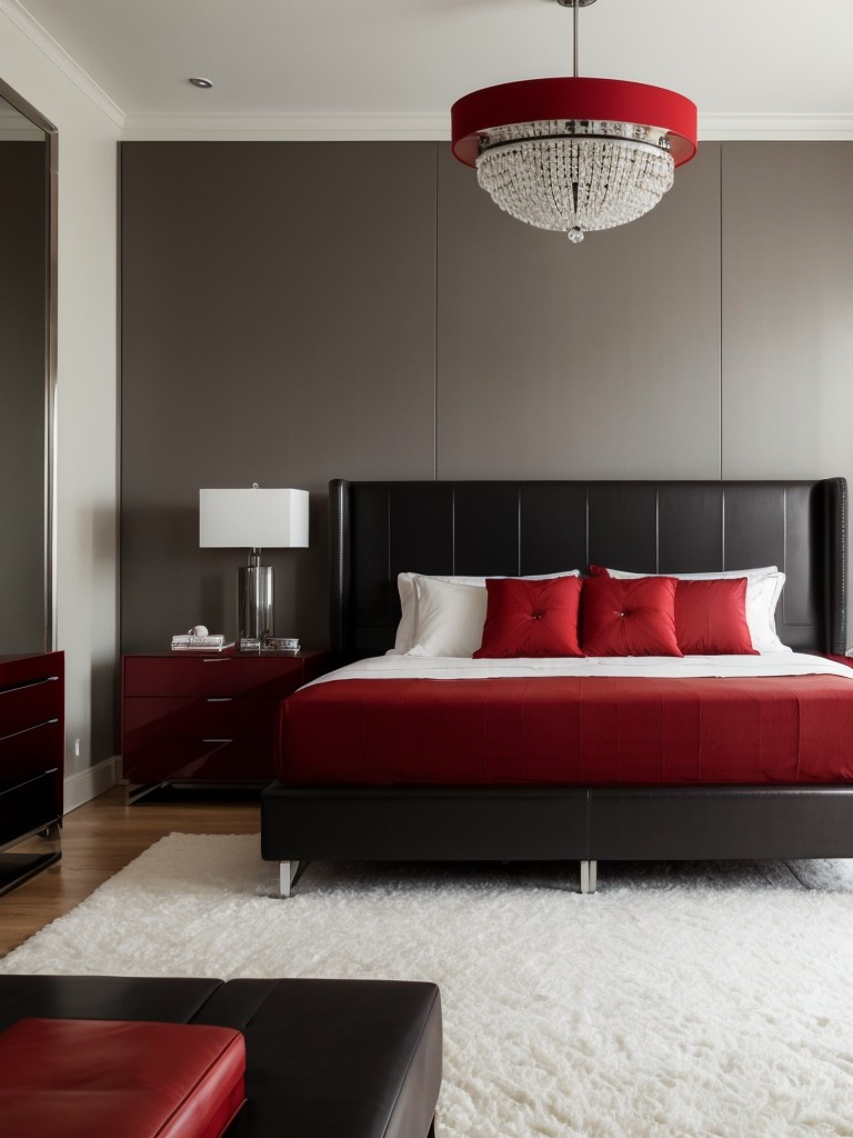 Bold & Chic: Contemporary Red Bedroom Decor Ideas