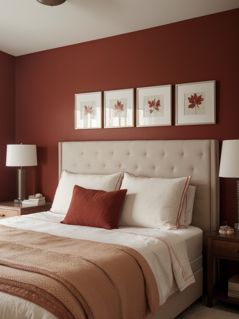 Cozy and Stylish: Red Bedroom Decor Ideas for Apartments