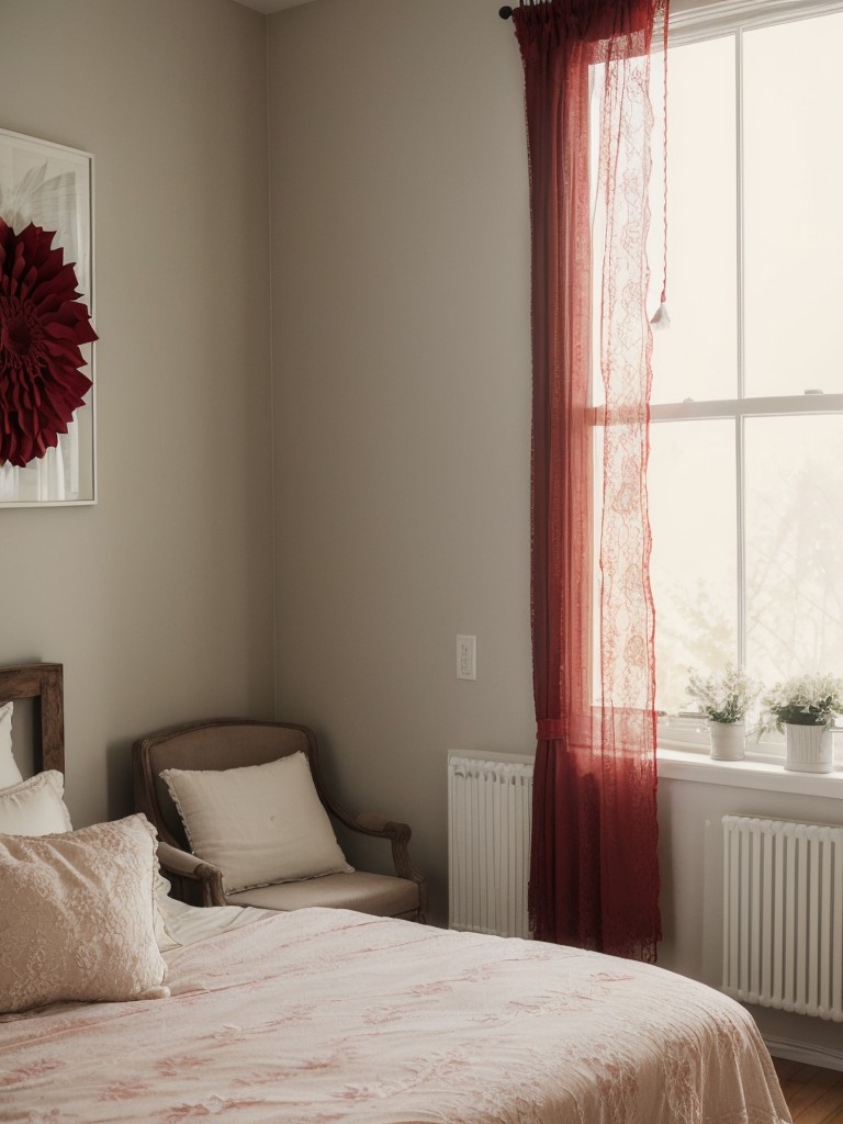 Romantic and Dreamy Red Bedroom Decor Inspiration