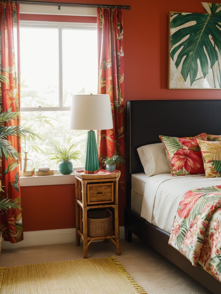 Bedroom Bliss: Transform Your Space with Tropical Vibes!