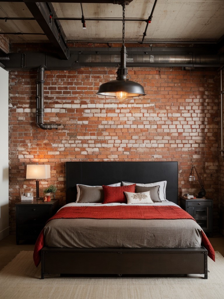 Vibrant Bedroom Decor: Add a Pop of Red to Your Apartment!