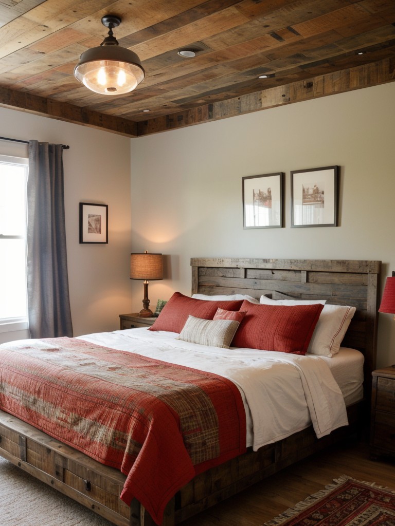 Rustic meets contemporary: Create a cozy modern farmhouse bedroom