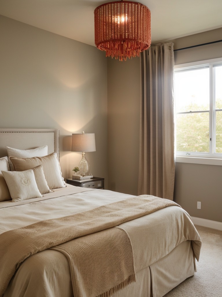 Soothing Neutrals: Create a calm bedroom ambiance with soft neutral hues.