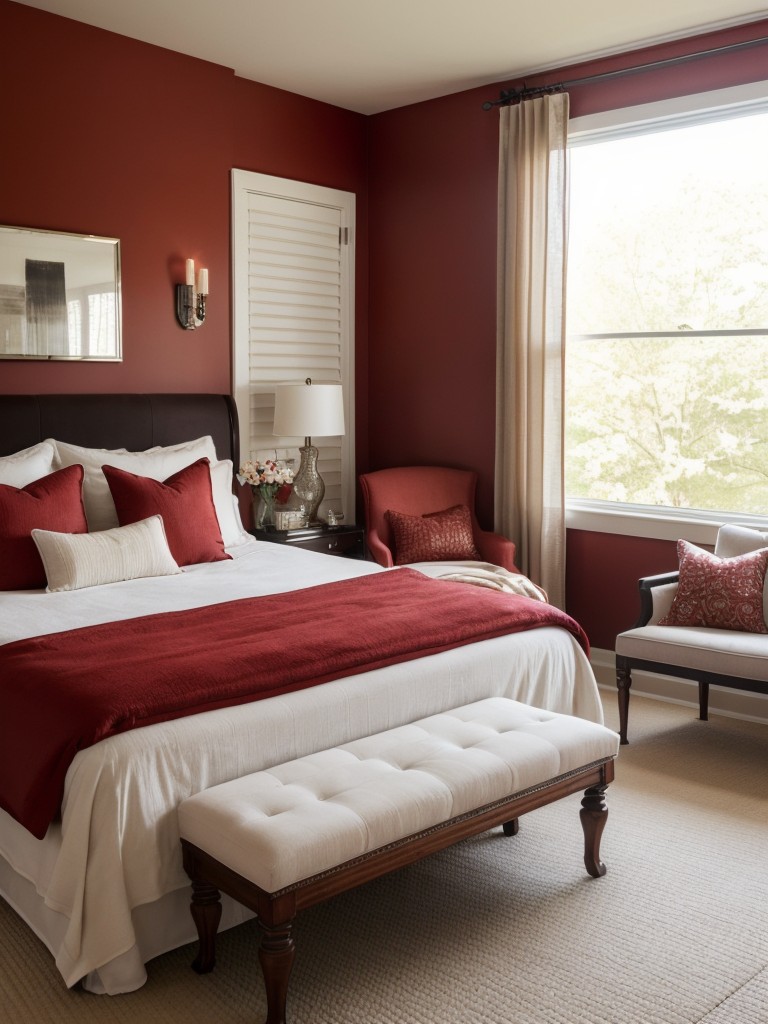 Spa-inspired Red Bedroom Decor: Serene & Stylish Ideas