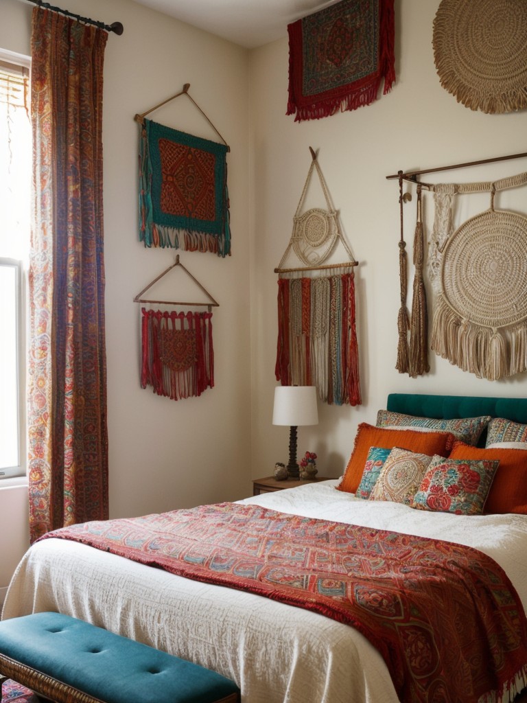 Bold and Bohemian: Red Bedroom Inspo for a Vibrant Apartment