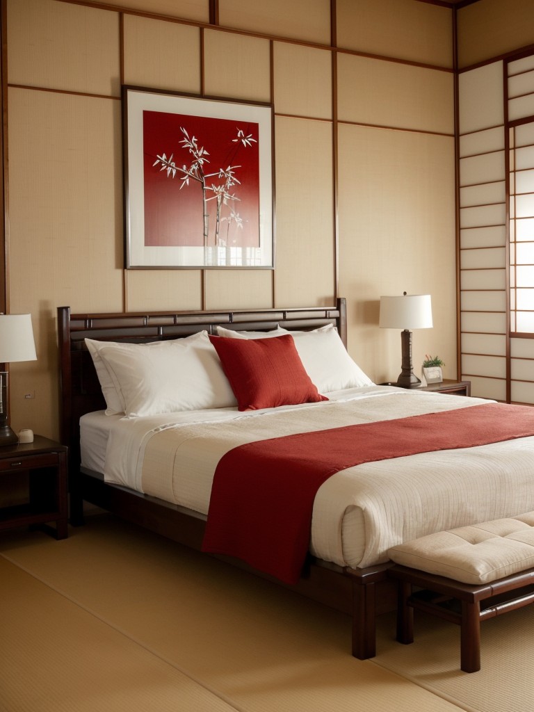 Stylish and Serene: Japanese-inspired Apartment Bedroom Ideas!