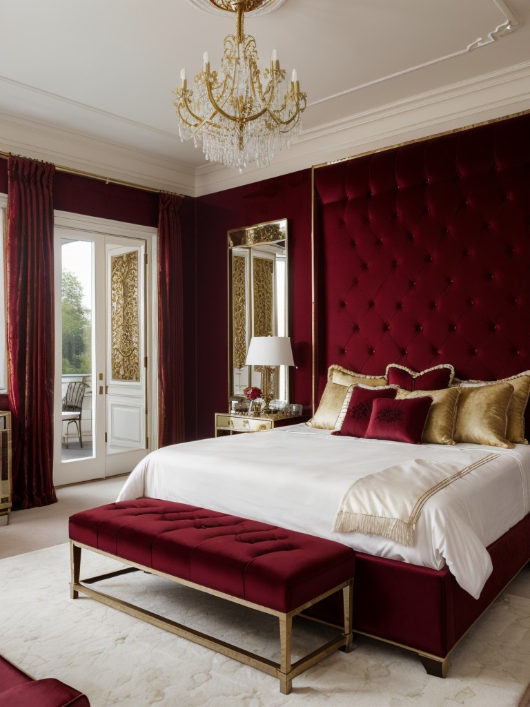 Bold and Beautiful: Jaw-Dropping Red Apartment Bedroom Ideas